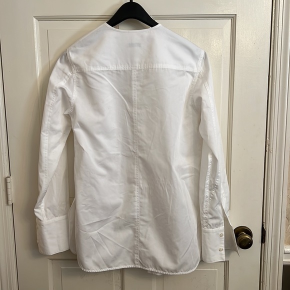 TOME White Long Sleeves Shirt size 6 - Picture 4 of 8